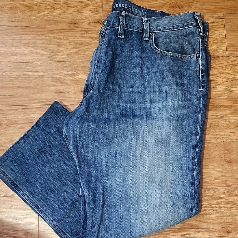 Carhartt Men's Dark Blue Straight Jeans
